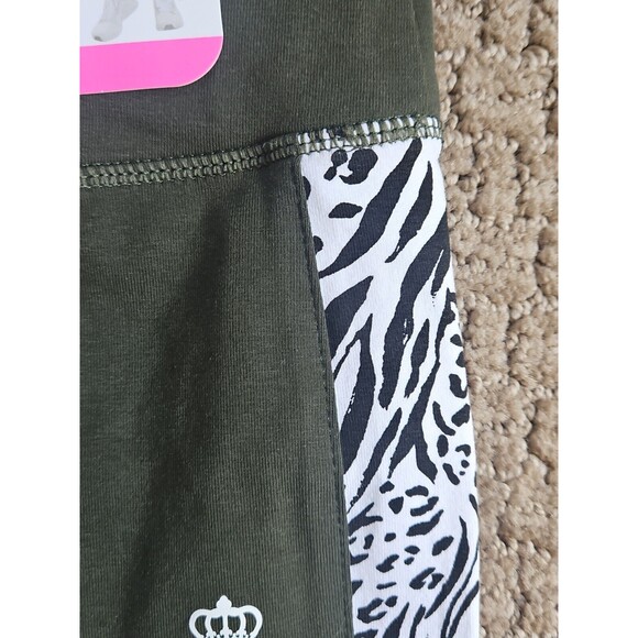 NWT Juicy Couture Sport ~ Wildcat Leggings ~ Cotton ~ Compression ~ SZ MEDIUM - Picture 4 of 10